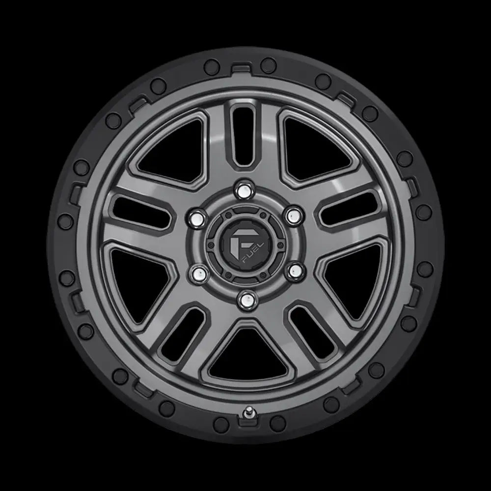 Felg D701 Ammo Matte Gun Metal Black Bead Ring Fuel 20x9 Et1 6x139.7