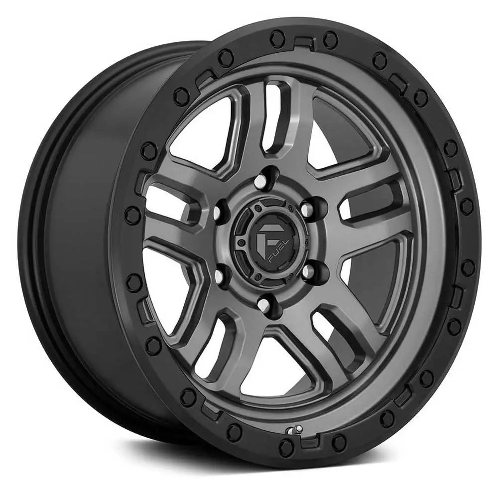 Felg D701 Ammo Matte Gunmetal/black Bead Ring Fuel 17x9 Et-12 5x127