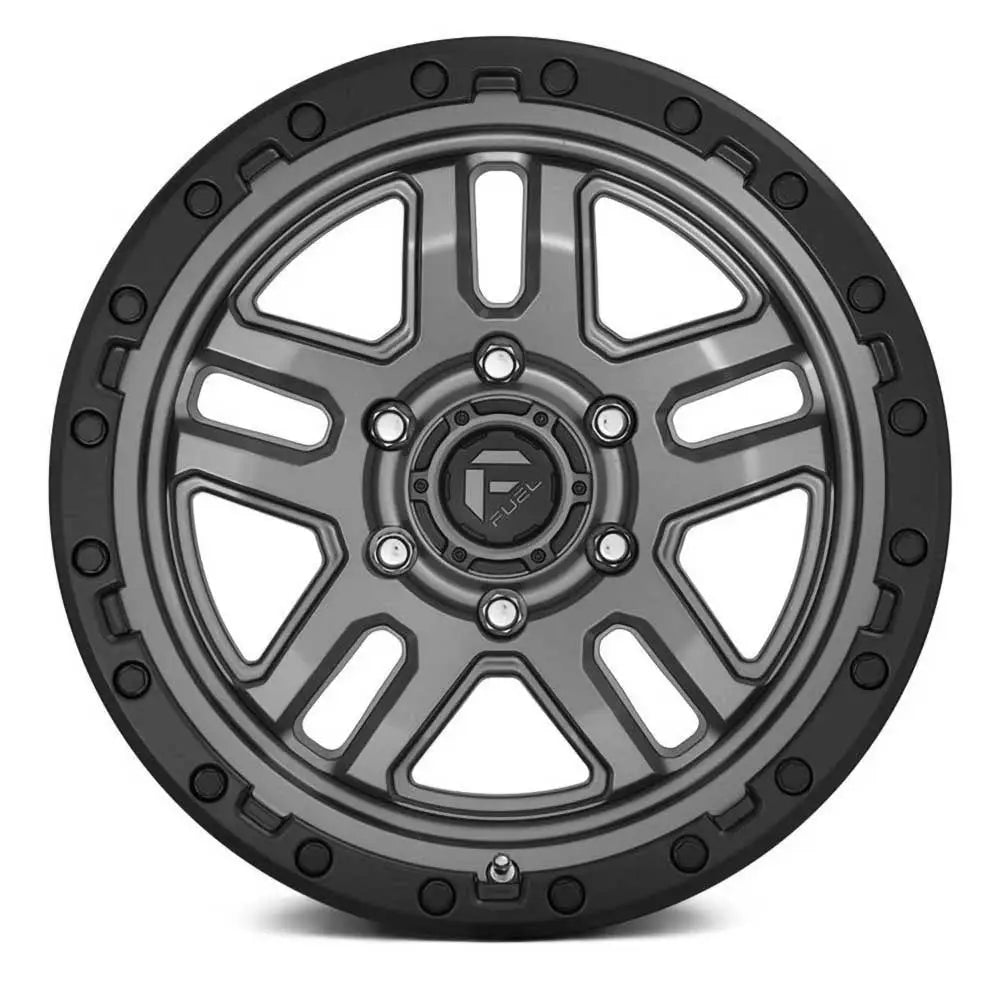 Felg D701 Ammo Matte Gunmetal/black Bead Ring Fuel 17x9 Et-12 5x127