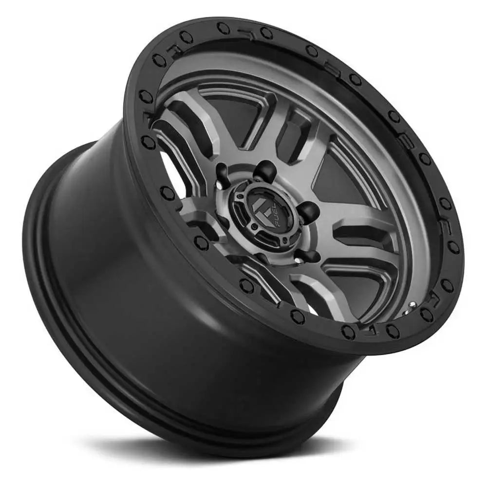 Felg D701 Ammo Matte Gunmetal/black Bead Ring Fuel 17x9 Et-12 5x127