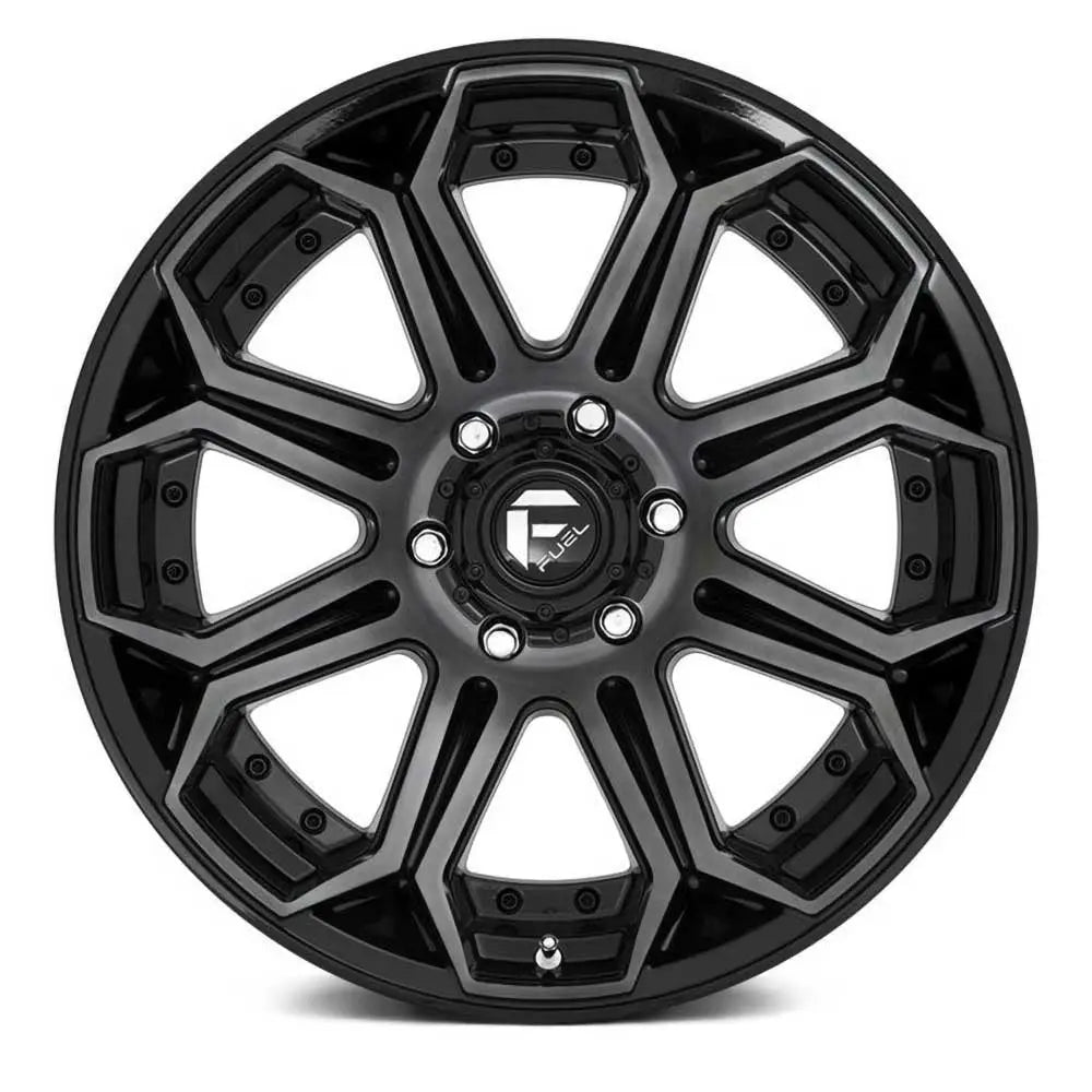 Felg D704 Siege Gloss Machined/double Dark Tint Fuel 20x10 Et-18 6x139.7