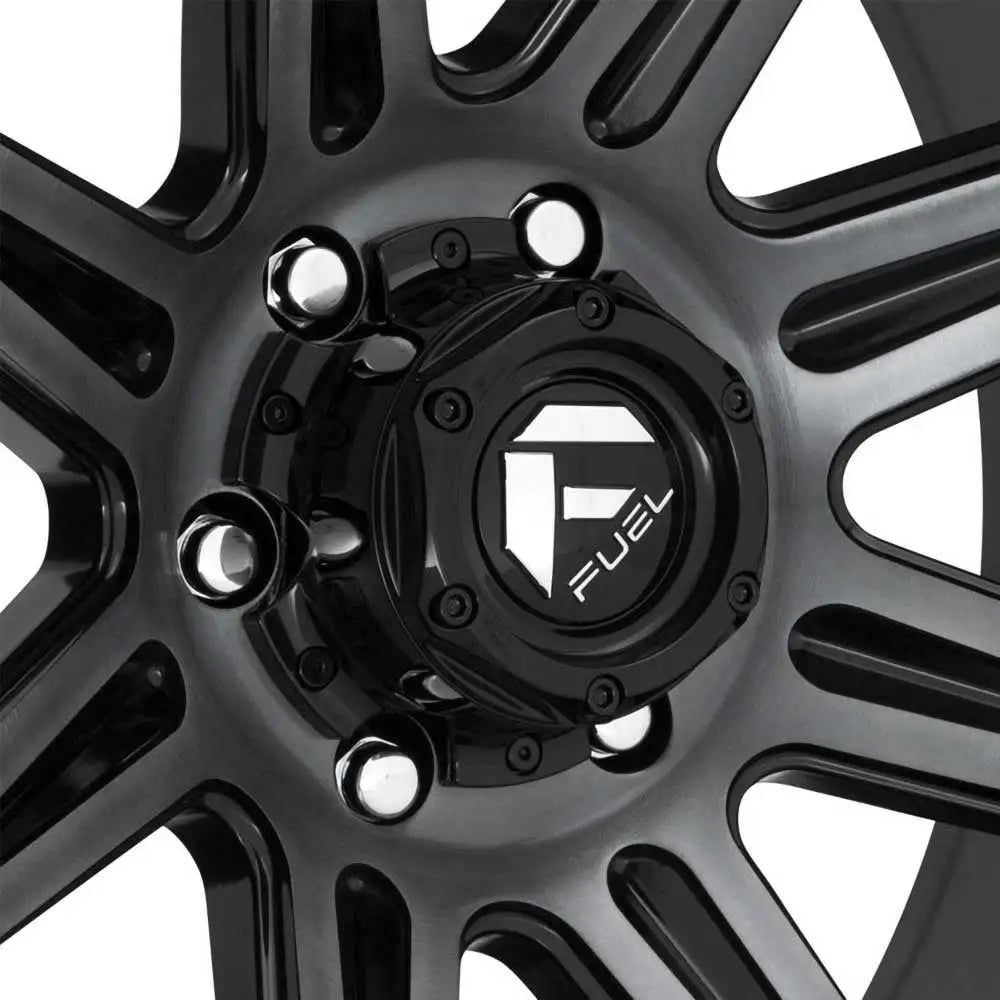 Felg D704 Siege Gloss Machined/double Dark Tint Fuel 22x10 Et-18 6x139.7