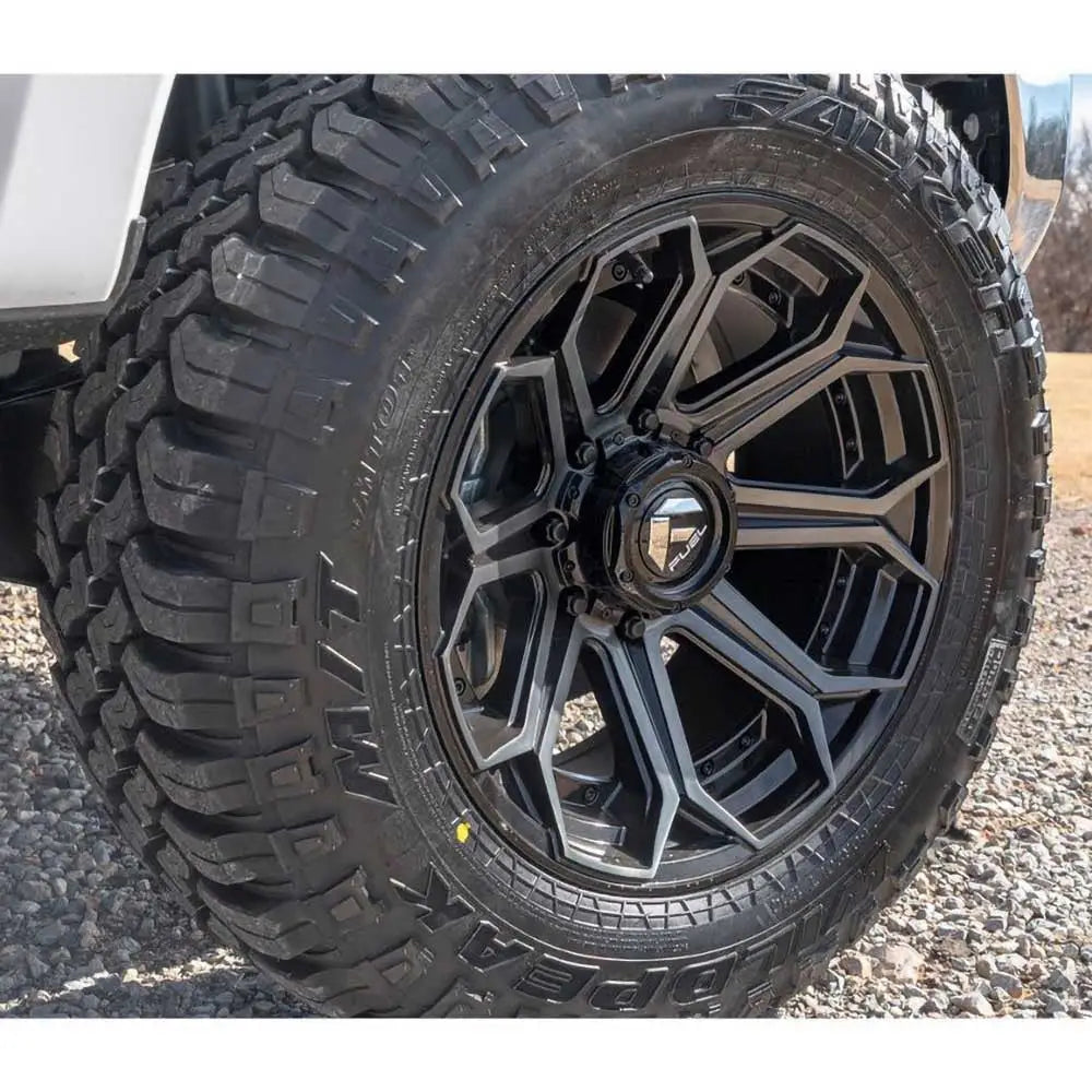 Felg D704 Siege Gloss Machined/double Dark Tint Fuel 22x10 Et-18 6x139.7