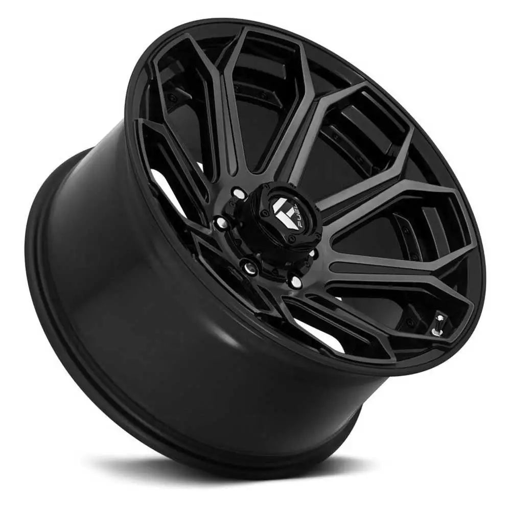 Felg D704 Siege Gloss Machined/double Dark Tint Fuel 22x10 Et-18 6x139.7