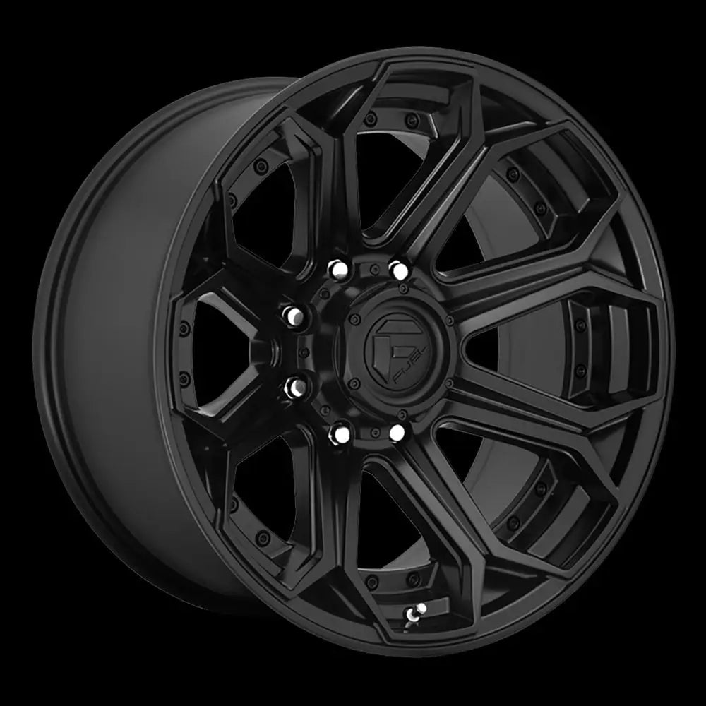 Felg D706 Siege Matte Black Fuel 20x9 Et20 8x165.1