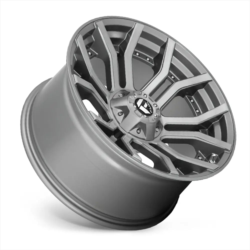 Felg D713 Rage Brushed Gun Metal/tinted Clear Fuel 20x9 Et1 6x139.7 / 6x135