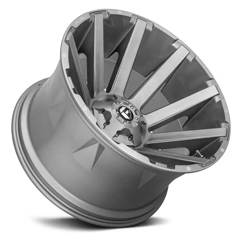 Felg D714 Contra Brushed Gun Metal/tinted Clear Fuel 20x9 Et2 6x139.7 / 6x135