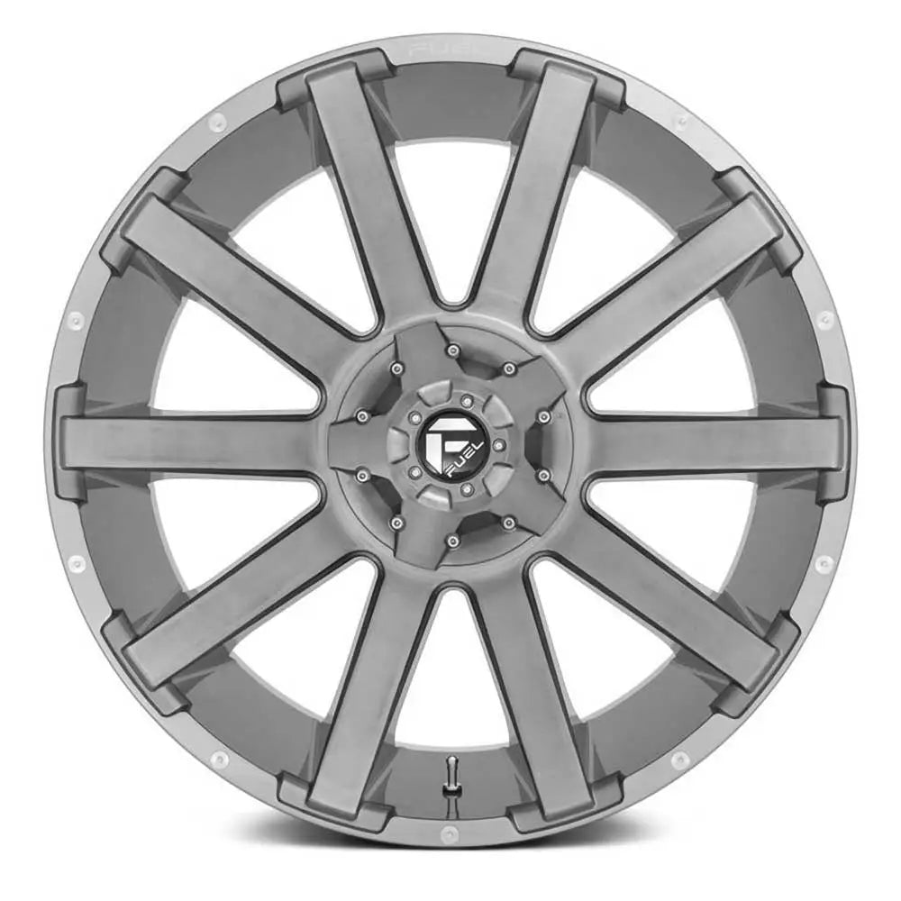 Felg D714 Contra Brushed Gun Metal/tinted Clear Fuel 20x9 Et2 6x139.7 / 6x135