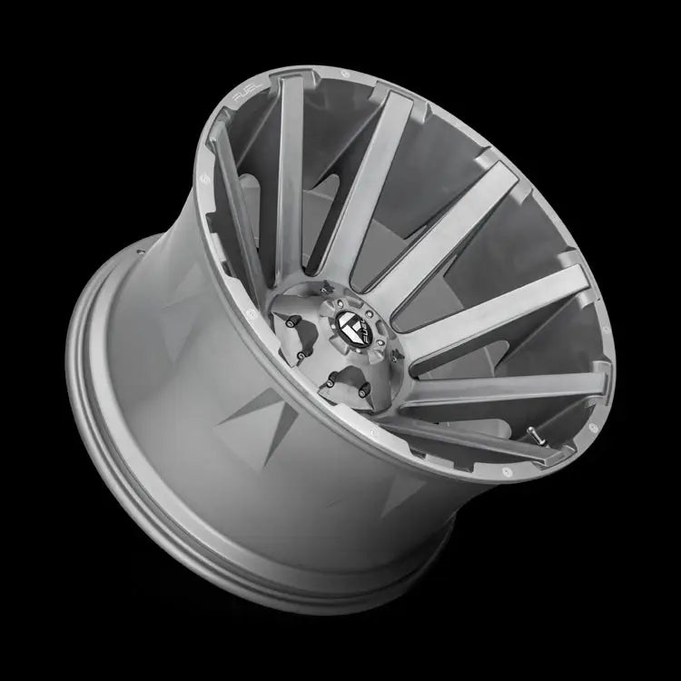 Felg D714 Contra Platinum Brushed Gun Metal Tinted Clear Fuel 20x10 Et-18 8x180