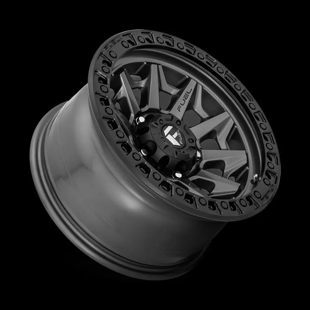 Felg D716 Covert Matte Gun Metal Black Bead Ring Fuel 17x9 Et1 6x139.7