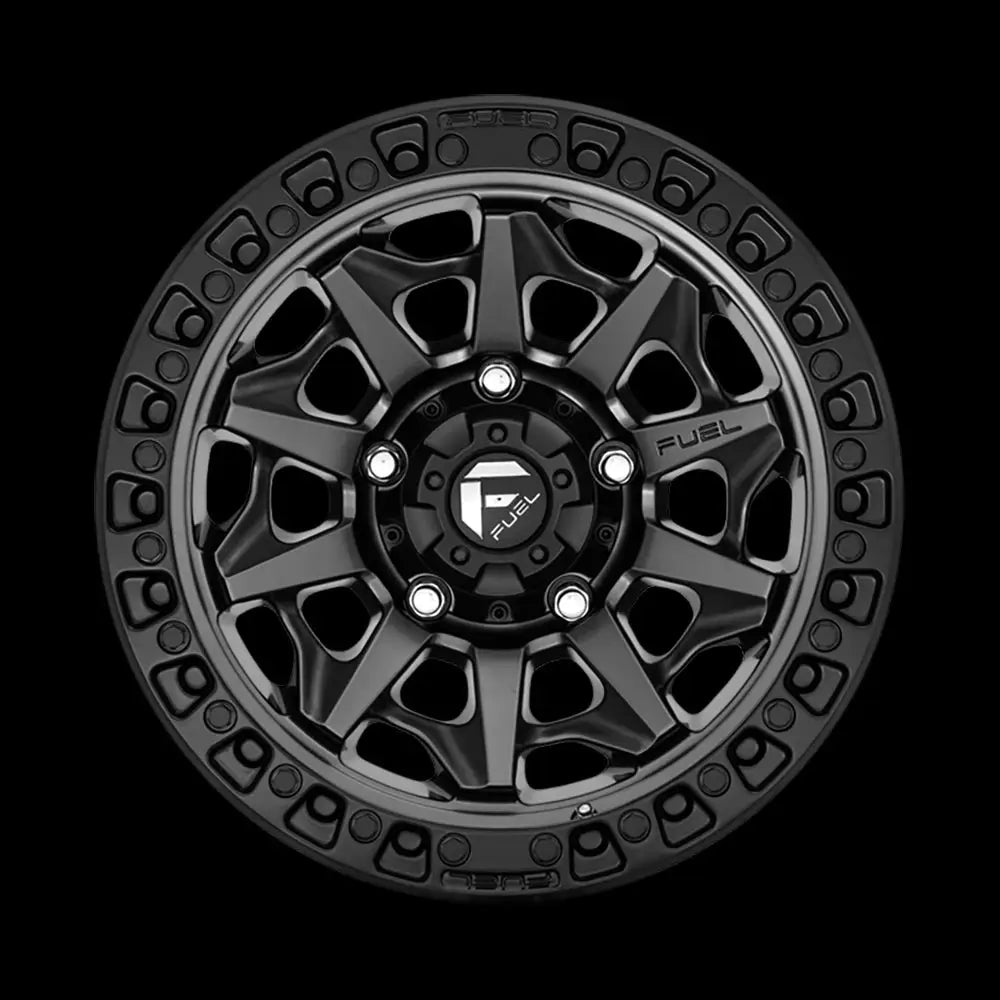 Felg D716 Covert Matte Gun Metal Black Bead Ring Fuel 20x9 Et1 6x135