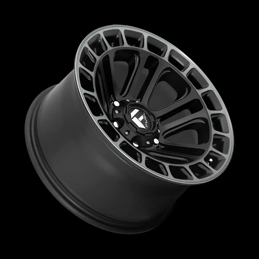 Felg D720 Heater Matte Black Double Dark Tint Machined Fuel 17x9 Et-12 6x139.7