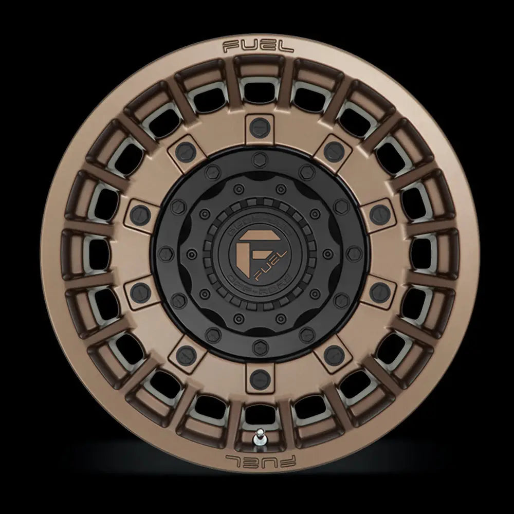 Felg D725 Militia Matte Bronze & Black Fuel 17x9 Et1 6x139.7 / 6x135