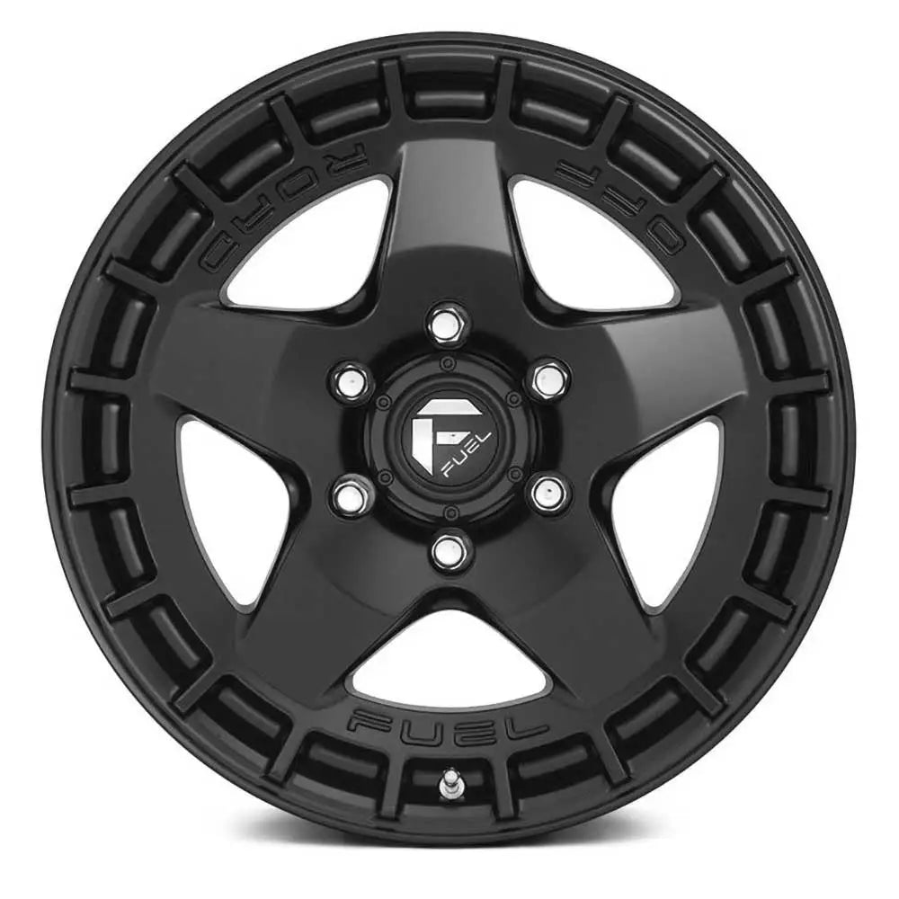 Felg D733 Warp Satin Black Fuel 17x9 Et-12 5x127