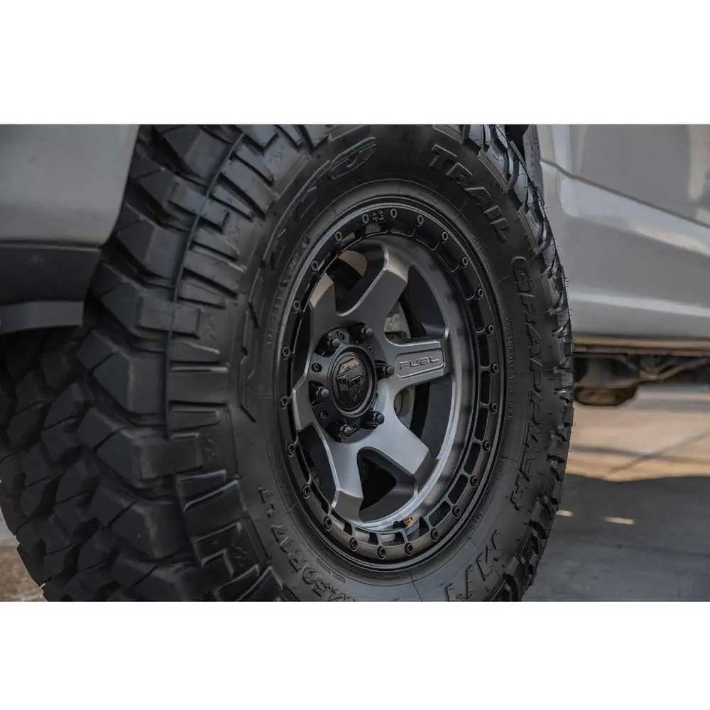 Felg D750 Block Matte Black/black Ring Fuel 17x9 Et1 6x139.7