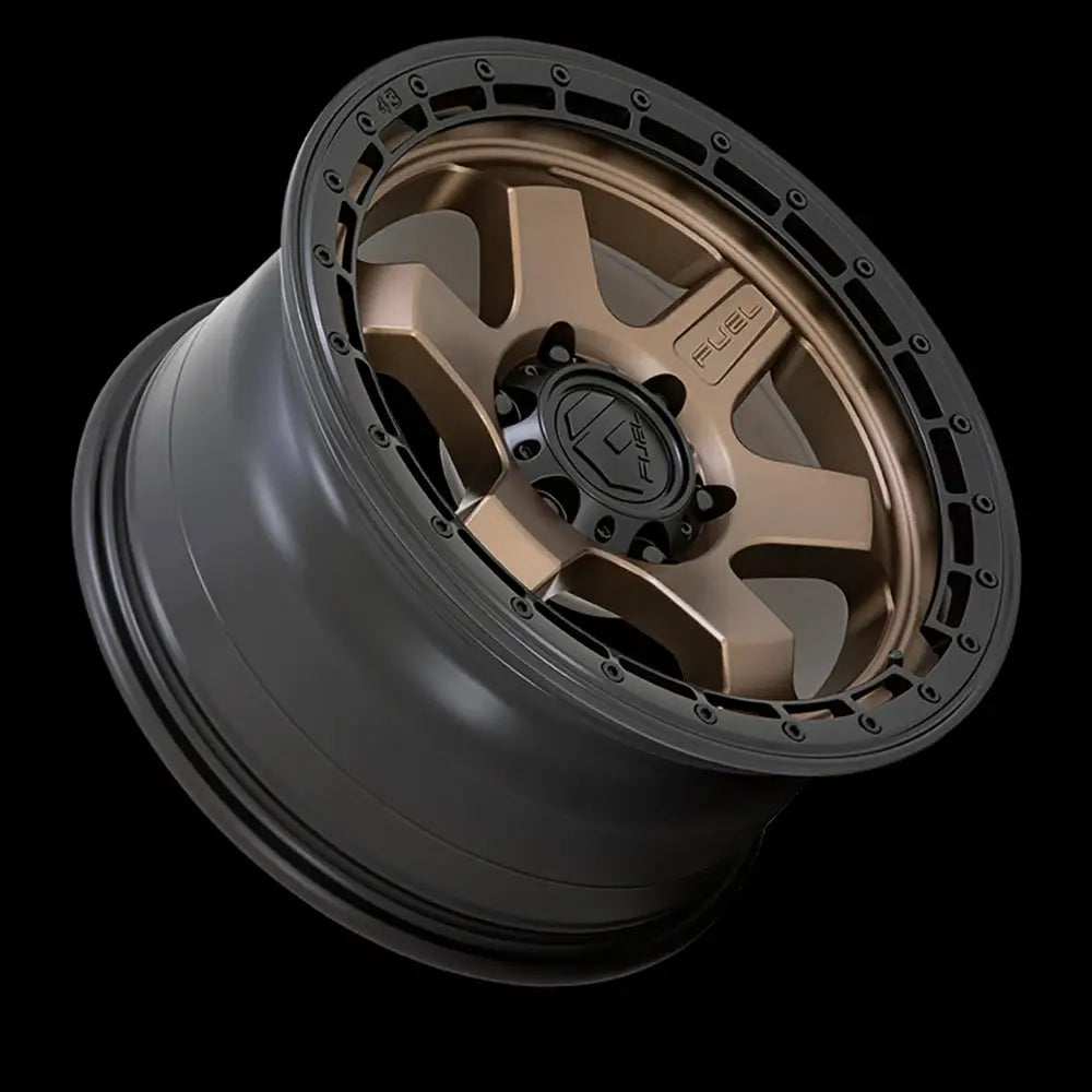 Felg D751 Block Matte Bronze W/ Black Ring Fuel 18x9 Et-12 6x139.7