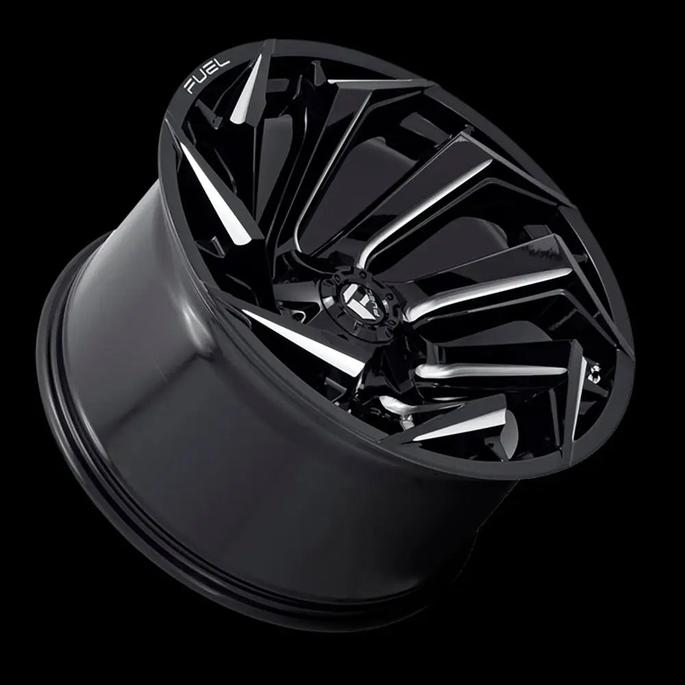 Felg D753 Reaction Gloss Black Milled Fuel 22x10 Et-18 6x139.7 / 6x135