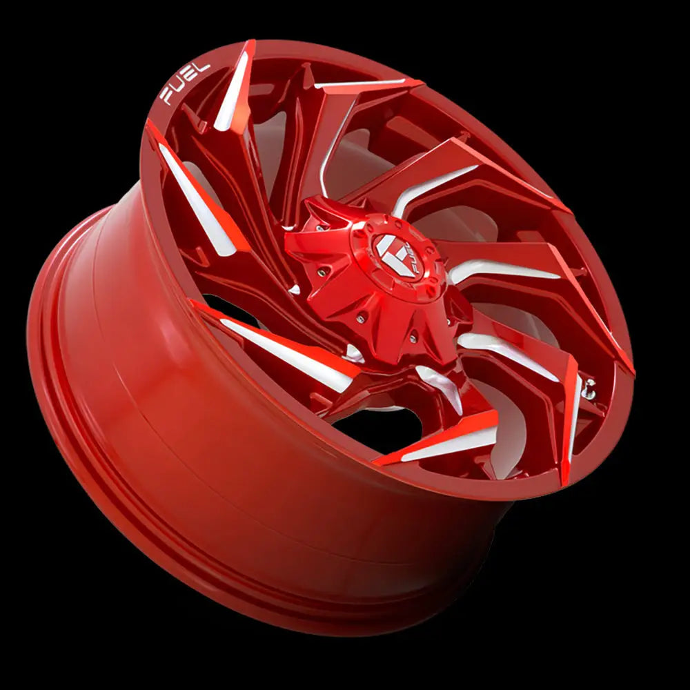 Felg D754 Reaction Candy Red Milled Fuel 20x9 Et1 6x139.7 / 6x135