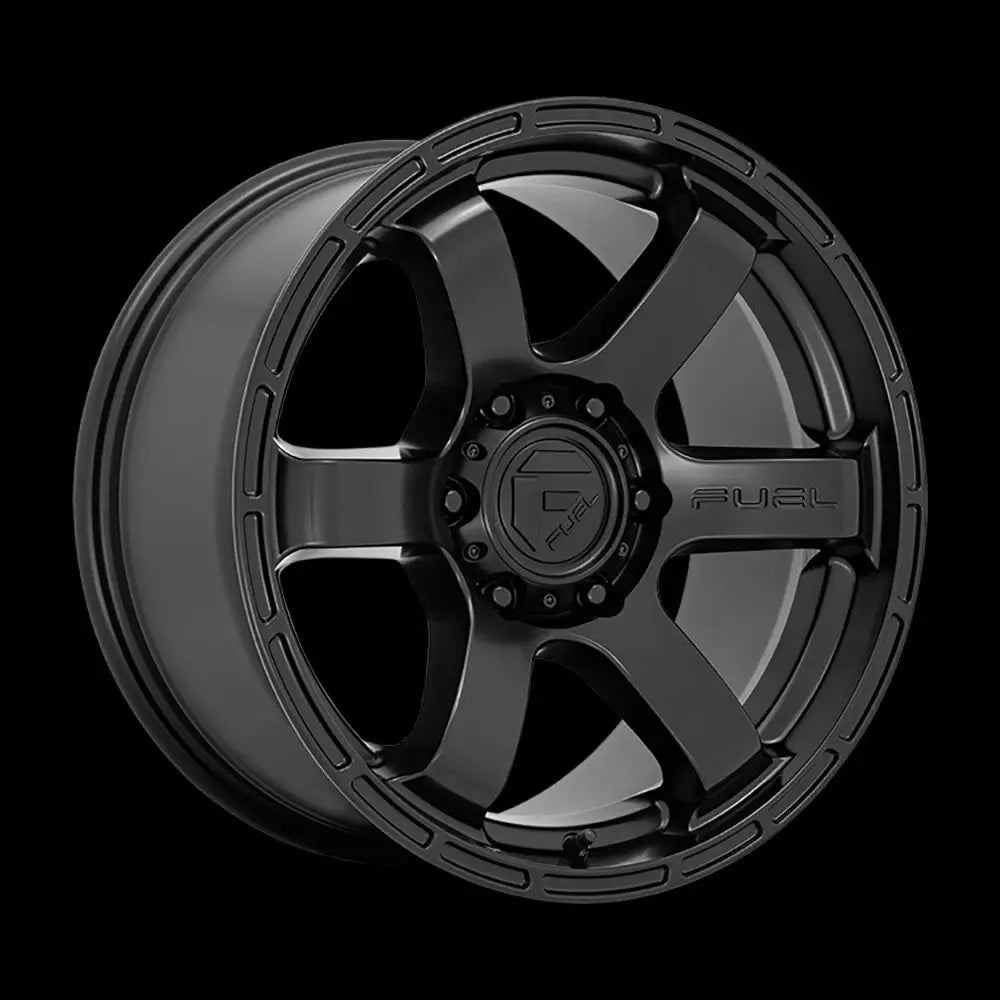 Felg D766 Rush Satin Black Fuel 18x9 Et20 5x127