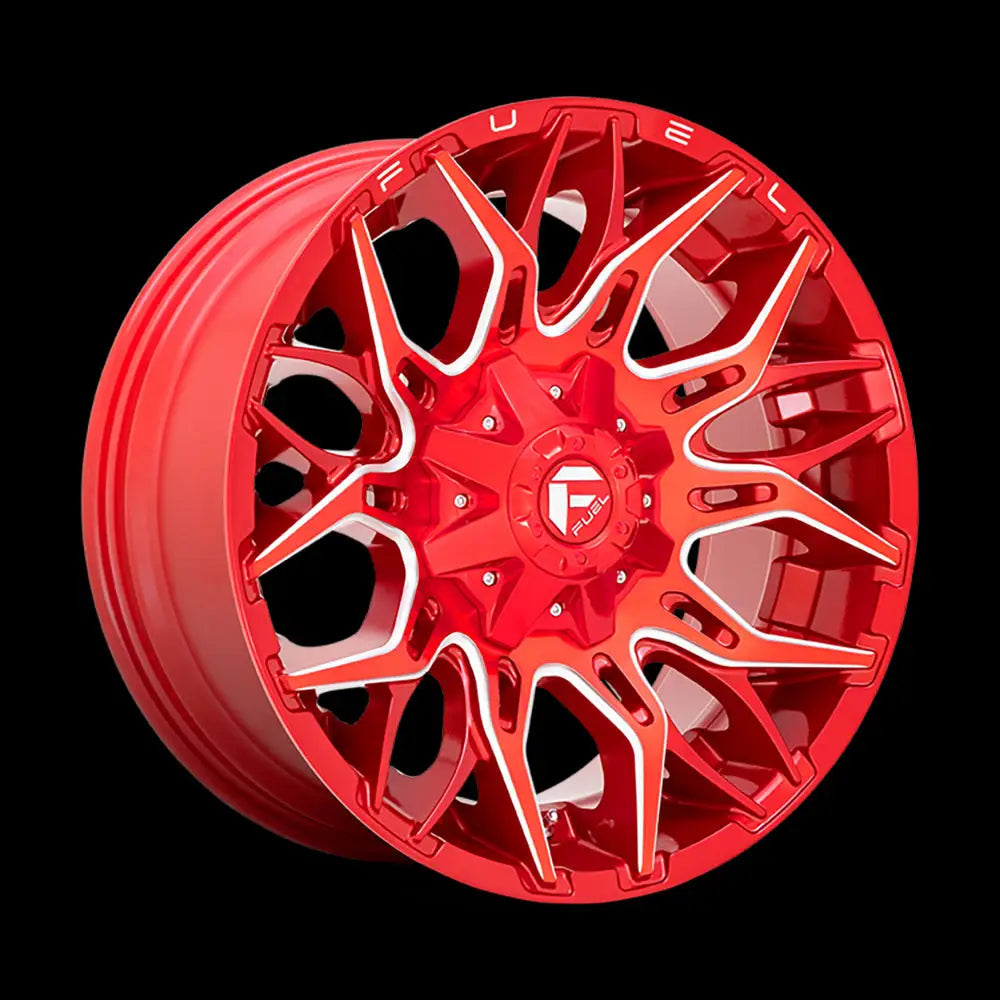 Felg D771 Twitch Candy Red Milled Fuel 20x9 Et1 6x139.7 / 6x135