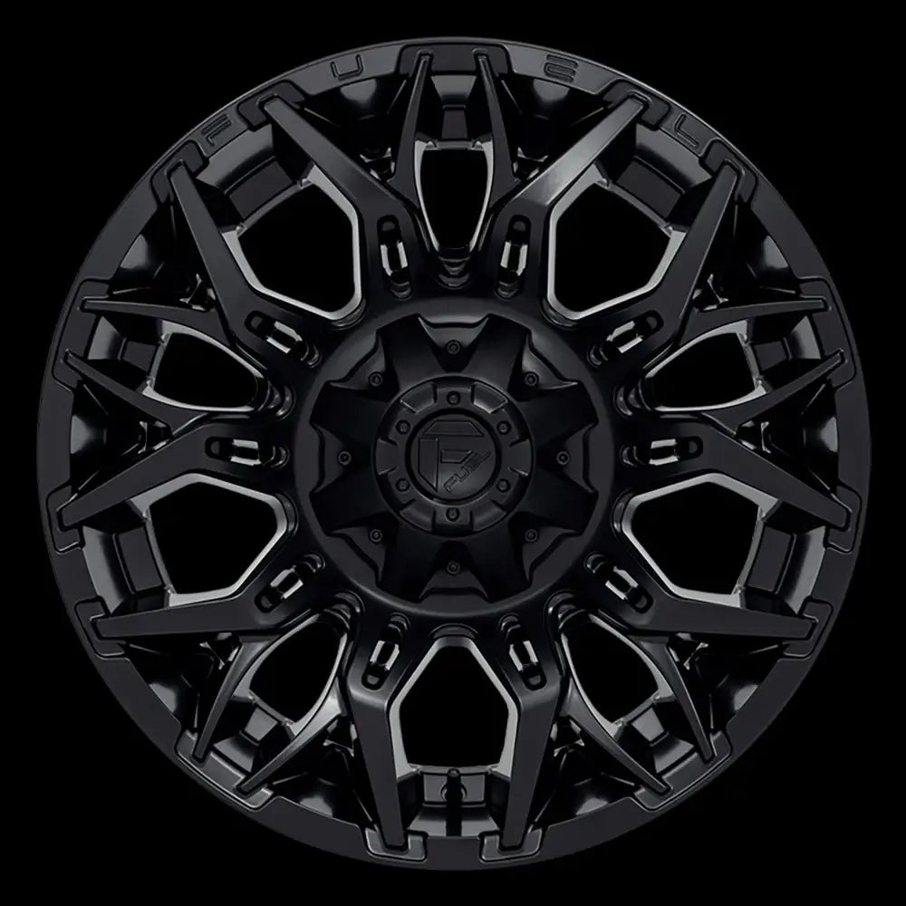 Felg D772 Twitch Blackout Fuel 20x10 Et-18 6x139.7 / 6x135
