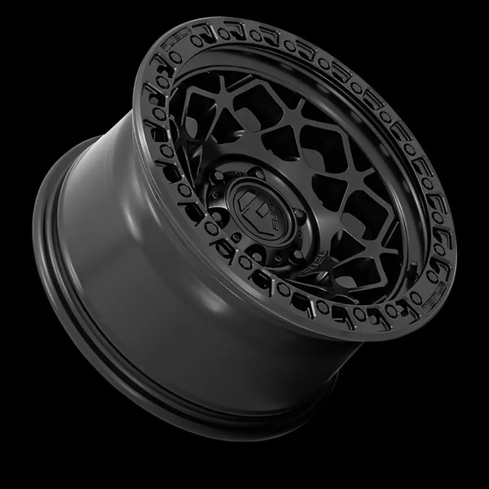 Felg D786 Unit Matte Black W/ Matte Black Ring Fuel 17x9 Et-12 5x127