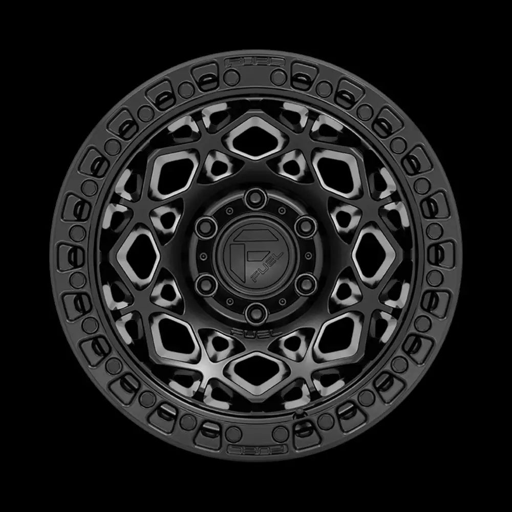 Felg D786 Unit Matte Black W/ Matte Black Ring Fuel 17x9 Et-12 5x127