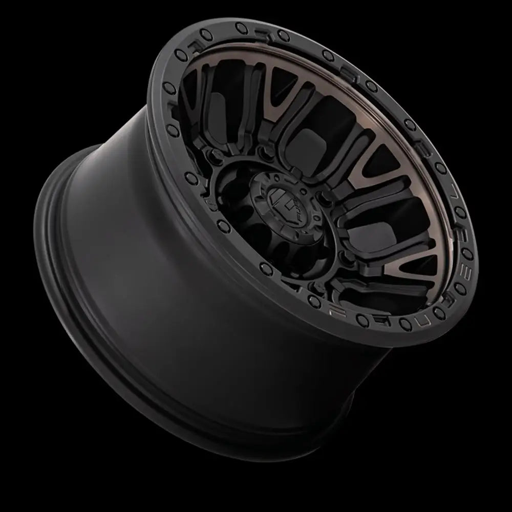 Felg D824 Traction Matte Black W/ Double Dark Tint Fuel 17x9 Et1 5x127