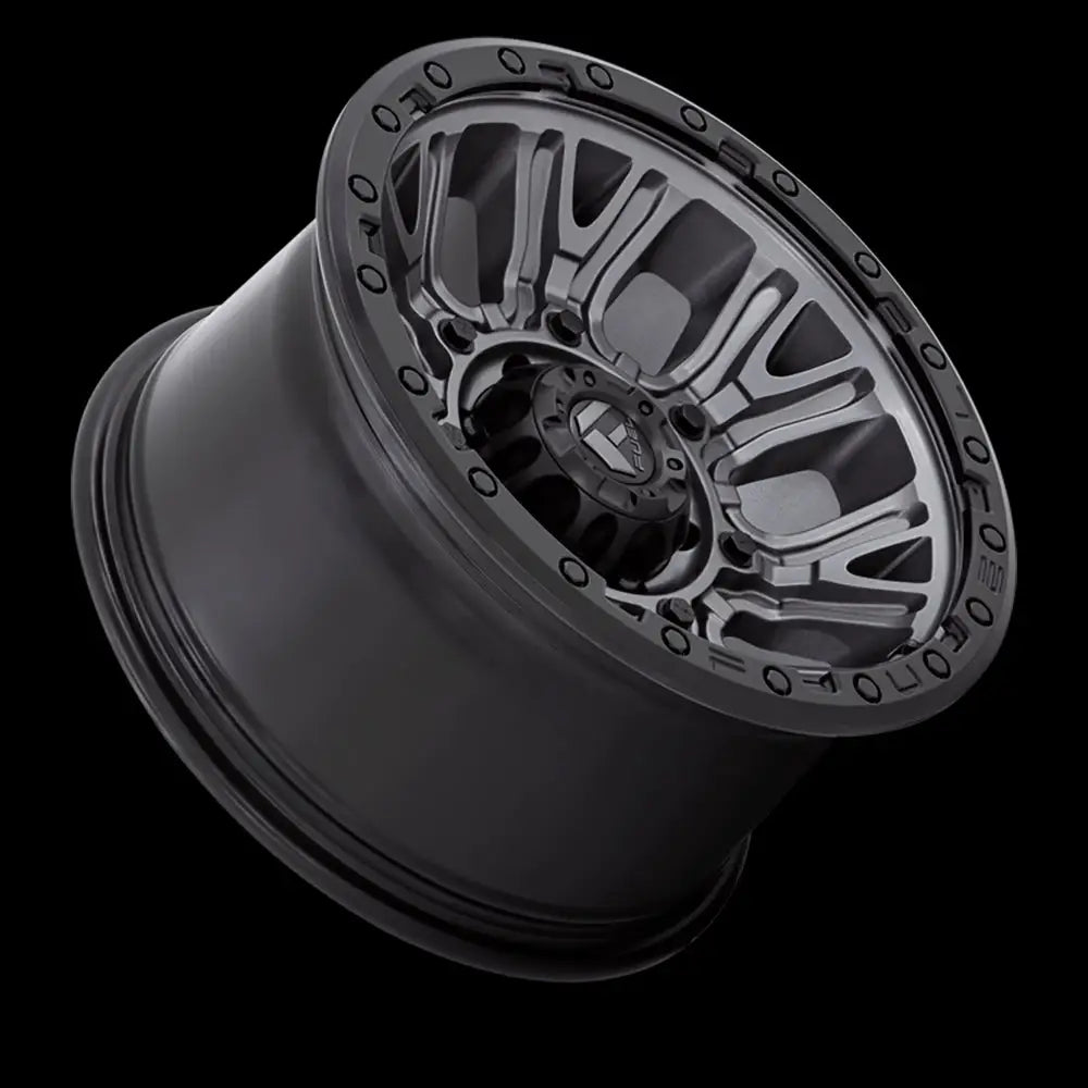 Felg D825 Traction Matte Gunmetal W/ Black Ring Fuel 20x9 Et1 5x127