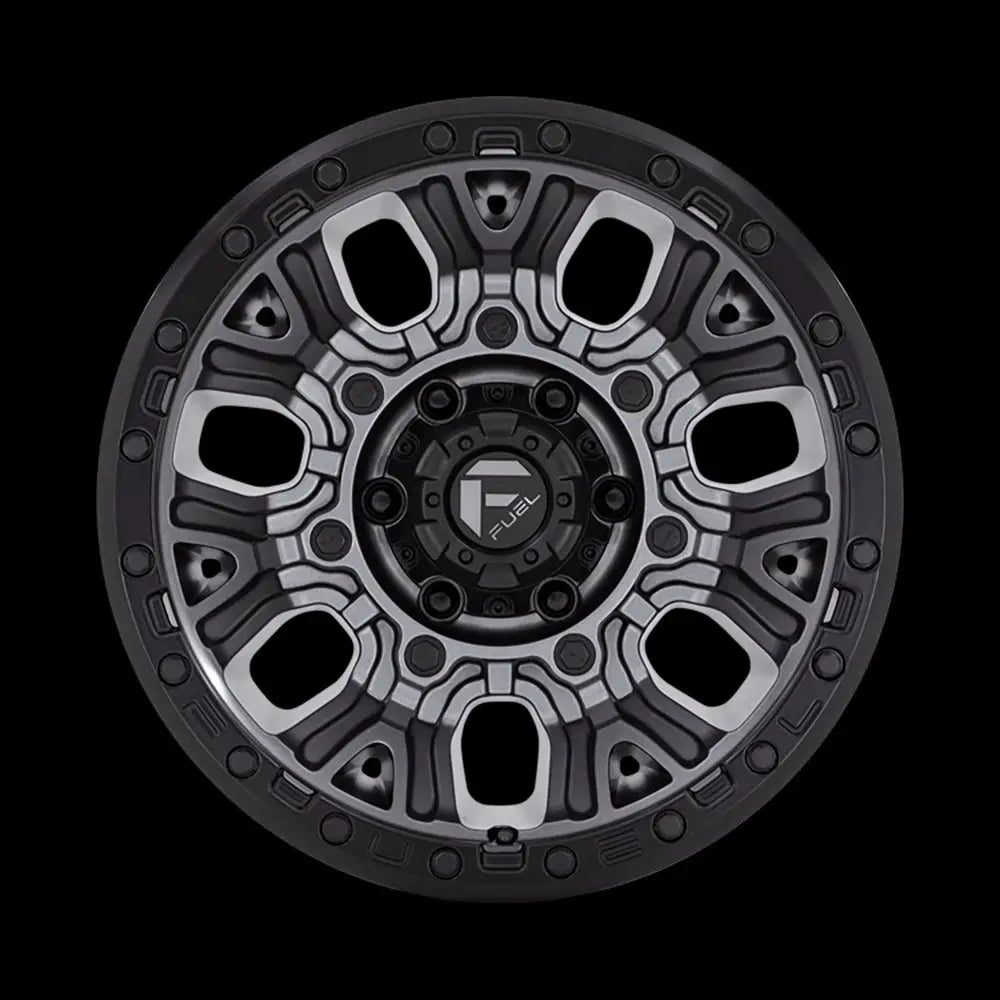 Felg D825 Traction Matte Gunmetal W/ Black Ring Fuel 20x9 Et1 5x127