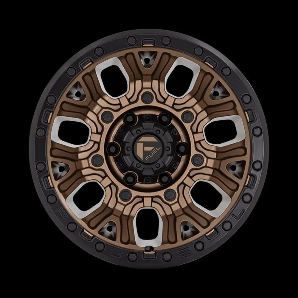 Felg D826 Traction Matte Bronze W/ Black Ring Fuel 17x9 Et-12 5x127
