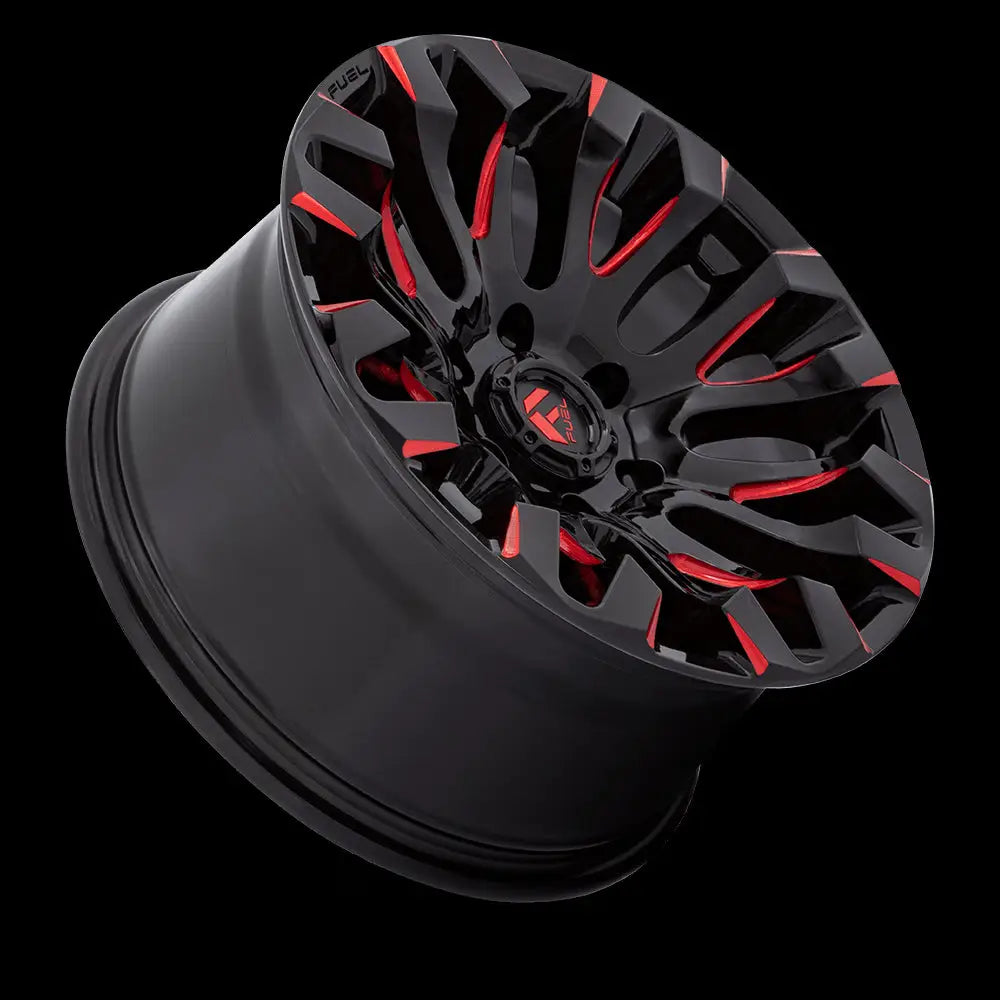 Felg D829 Quake Gloss Black Milled Red Tint Fuel 18x9 Et1 6x139.7