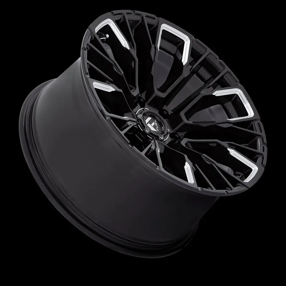 Felg D849 Rebar Gloss Black Milled Fuel 17x9 Et-12 6x139.7