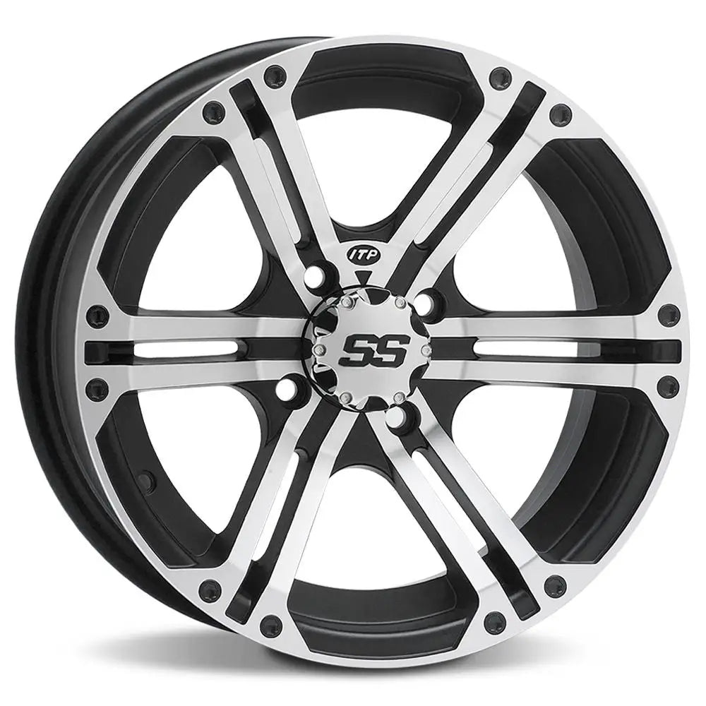 Felg Itp Ss212 14x8 (5 + 3) Maskinert med Svart 4x136