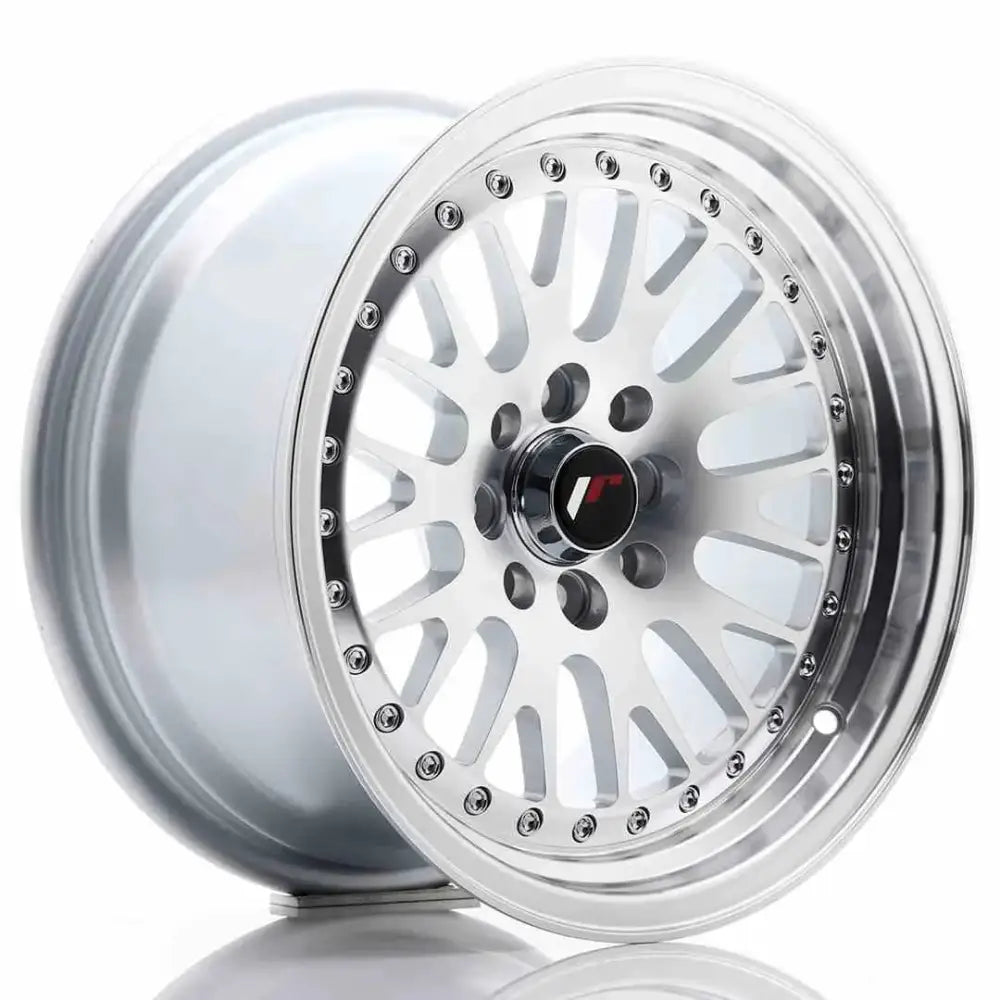 Felg Japan Racing Jr10 15x8 Et20 4x100/108 Machined Sil