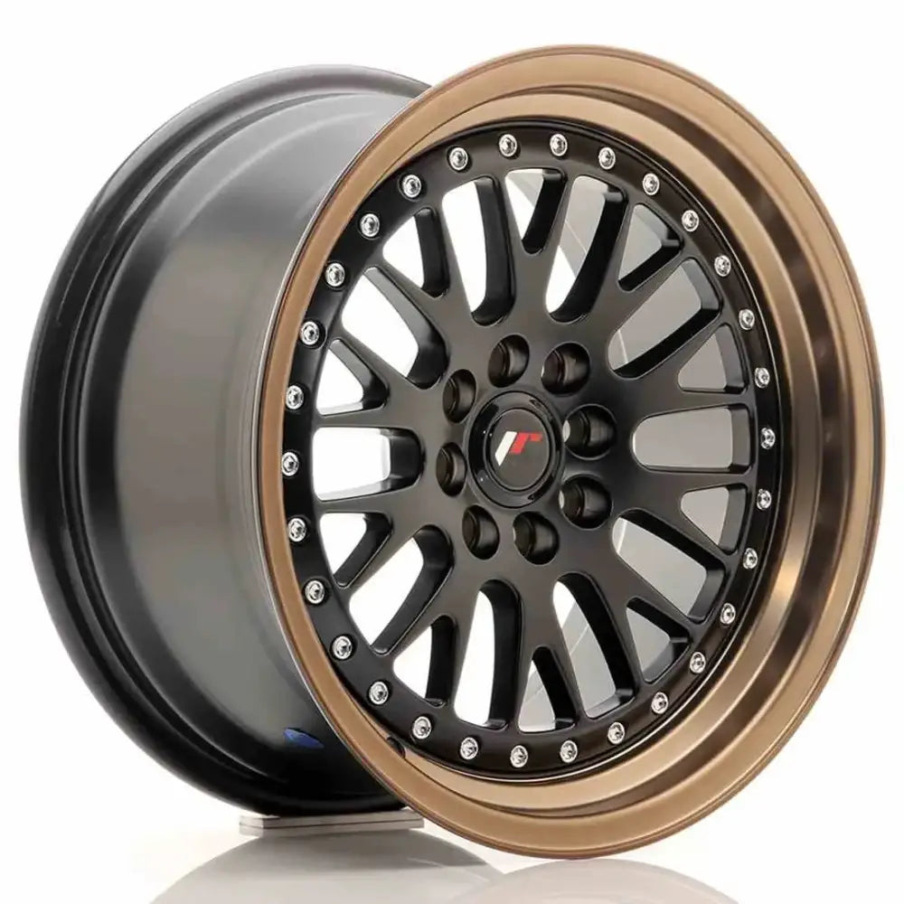 Felg Japan Racing Jr10 16x8 Et20 4x100/108 Black + bronze