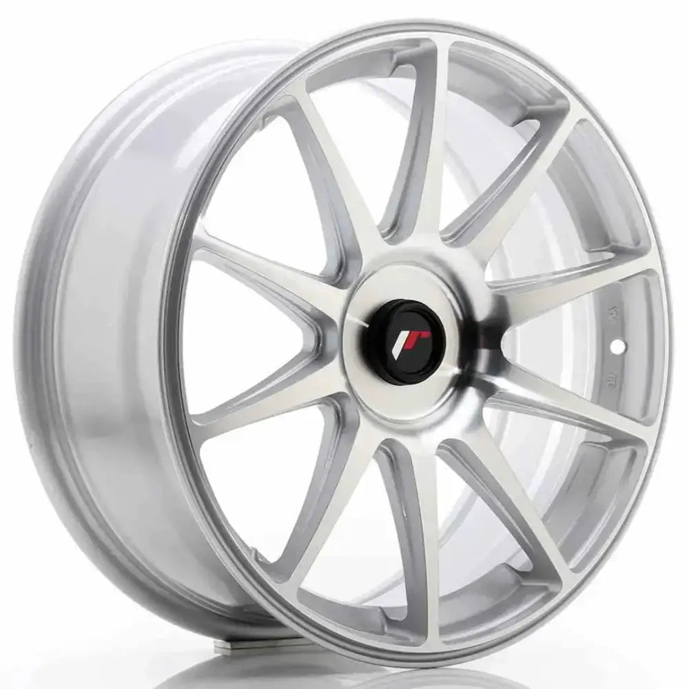 Felg Japan Racing Jr11 18x7,5 Et35-40 Blank Sølv Mach