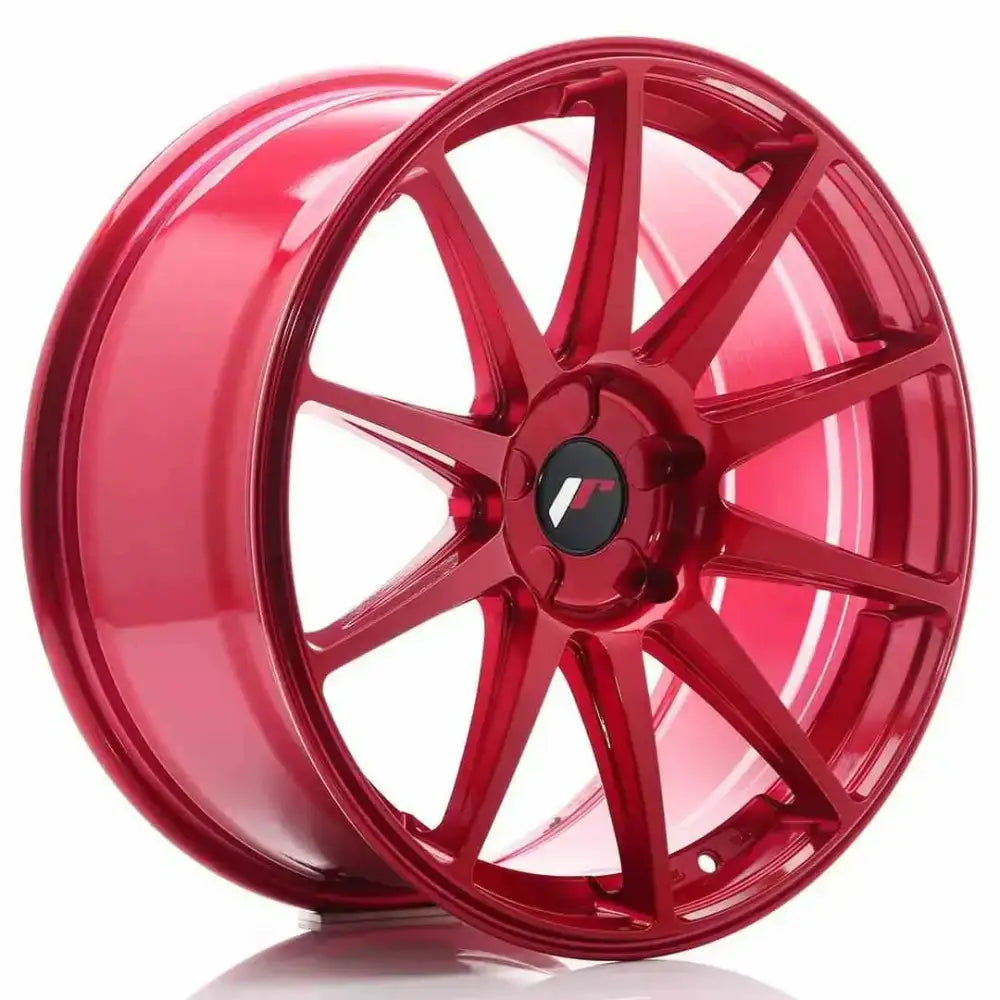 Felg Japan Racing Jr11 19x8,5 Et25-40 5h Blank Platinum Red