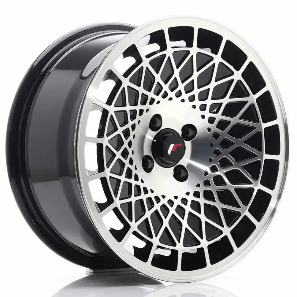 Felg Japan Racing Jr14 16x8 Et15 4x100 Black Machined
