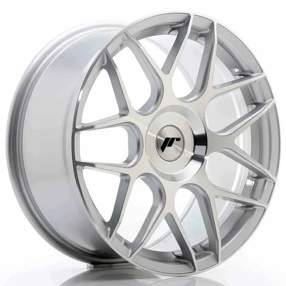 Felg Japan Racing Jr18 18x8,5 Et25-45 Blank Silver Machined Face