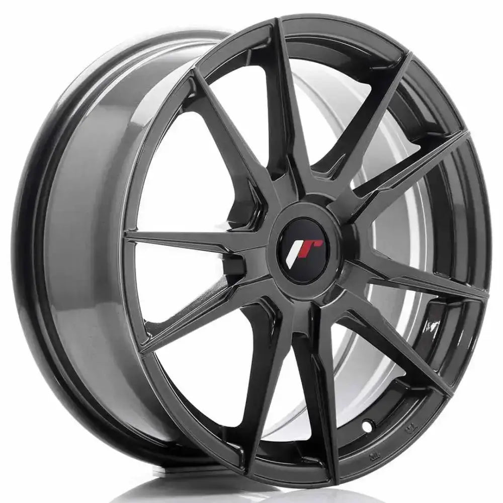 Felg Japan Racing Jr21 17x7 Et25-40 Blank Hyper Gray