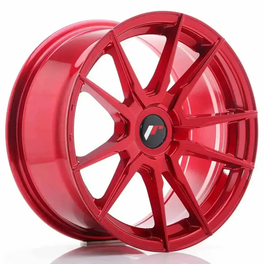 Felg Japan Racing Jr21 17x8 Et35 Blank Platinum Red