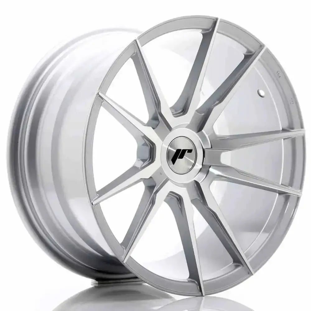 Felg Japan Racing Jr21 18x9,5 Et20-40 Blank Sølv Mach