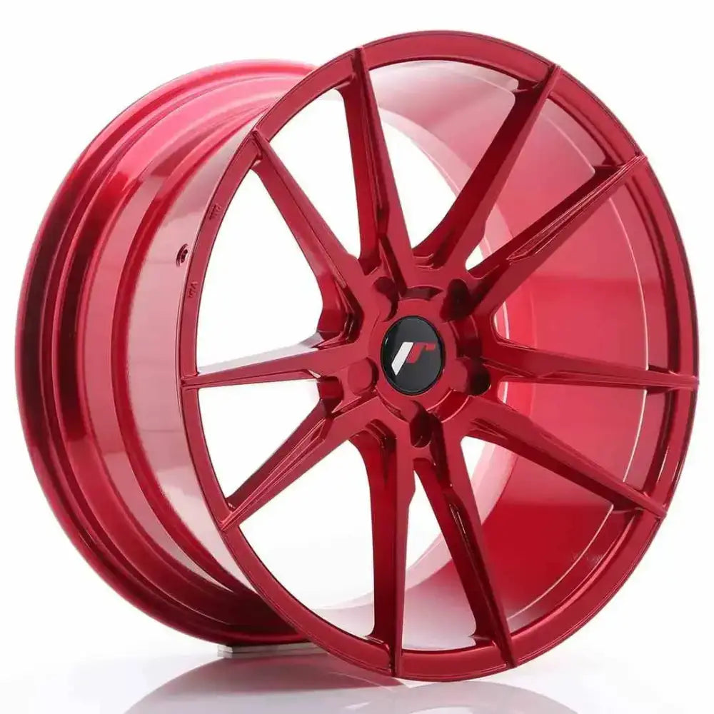 Felg Japan Racing Jr21 20x10 Et20-40 5h Blank Platinum Red