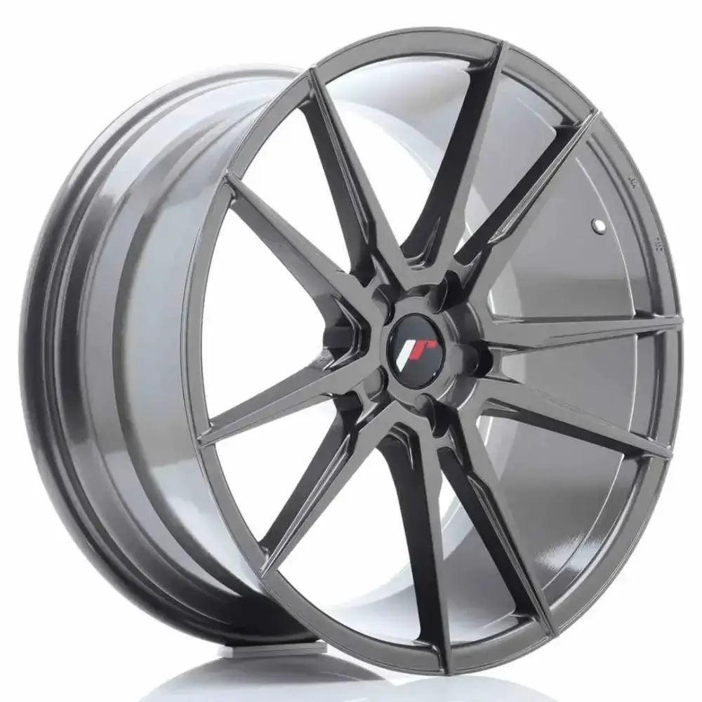 Felg Japan Racing Jr21 21x10 Et15-48 5h Blank Hyper Gray