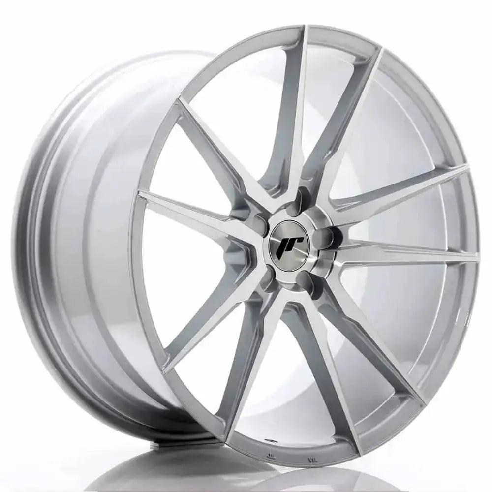 Felg Japan Racing Jr21 21x11 Et15-55 5h Blank Sølv m