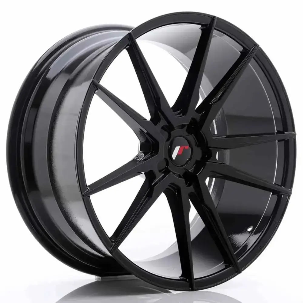 Felg Japan Racing Jr21 22x10,5 Et15-52 5h Blank Glossy Black
