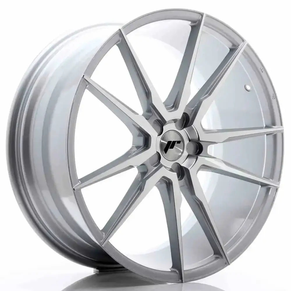 Felg Japan Racing Jr21 22x9,5 Et30-45 5h Blank Sølv m