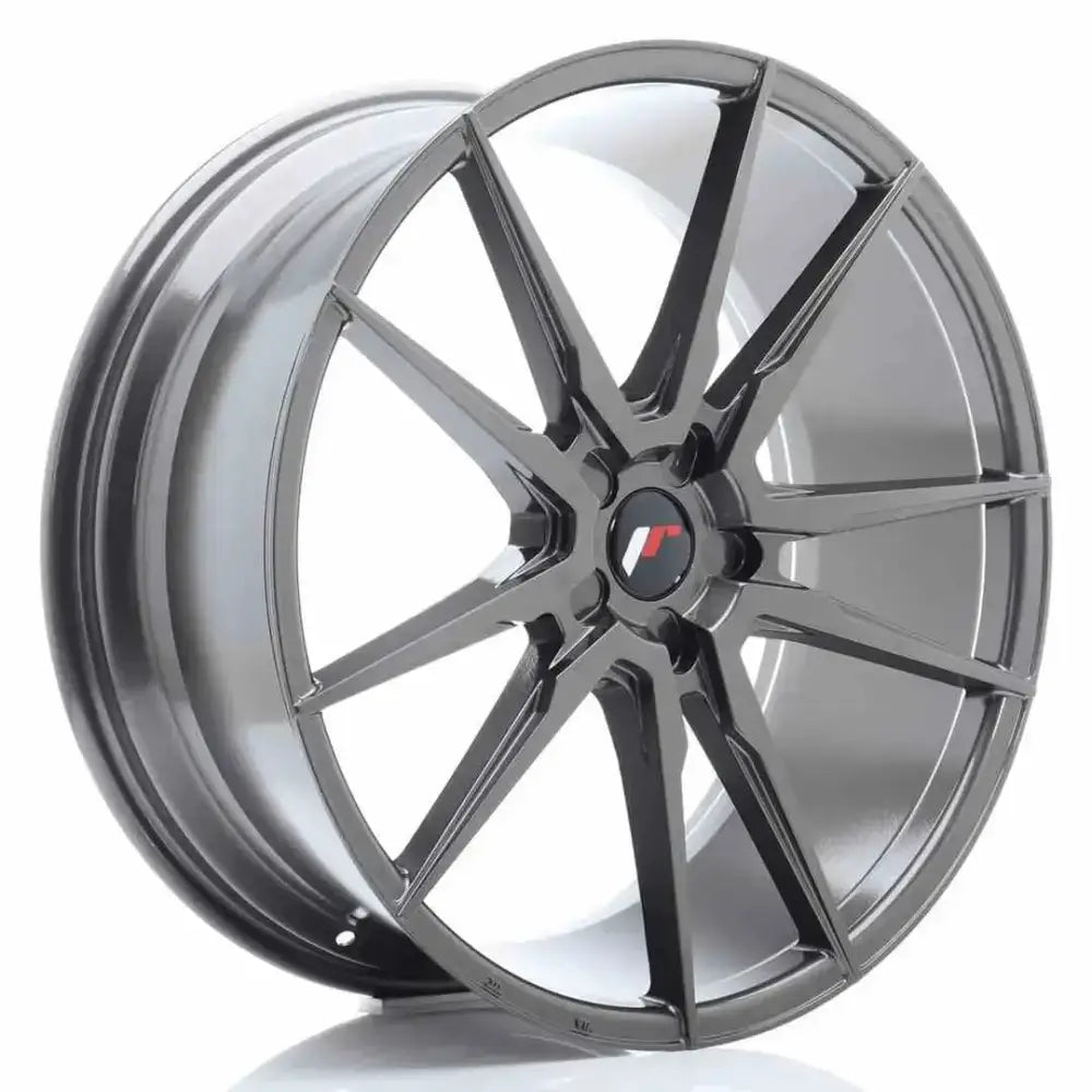 Felg Japan Racing Jr21 22x9 Et30-45 5h Blank Hyper Gray