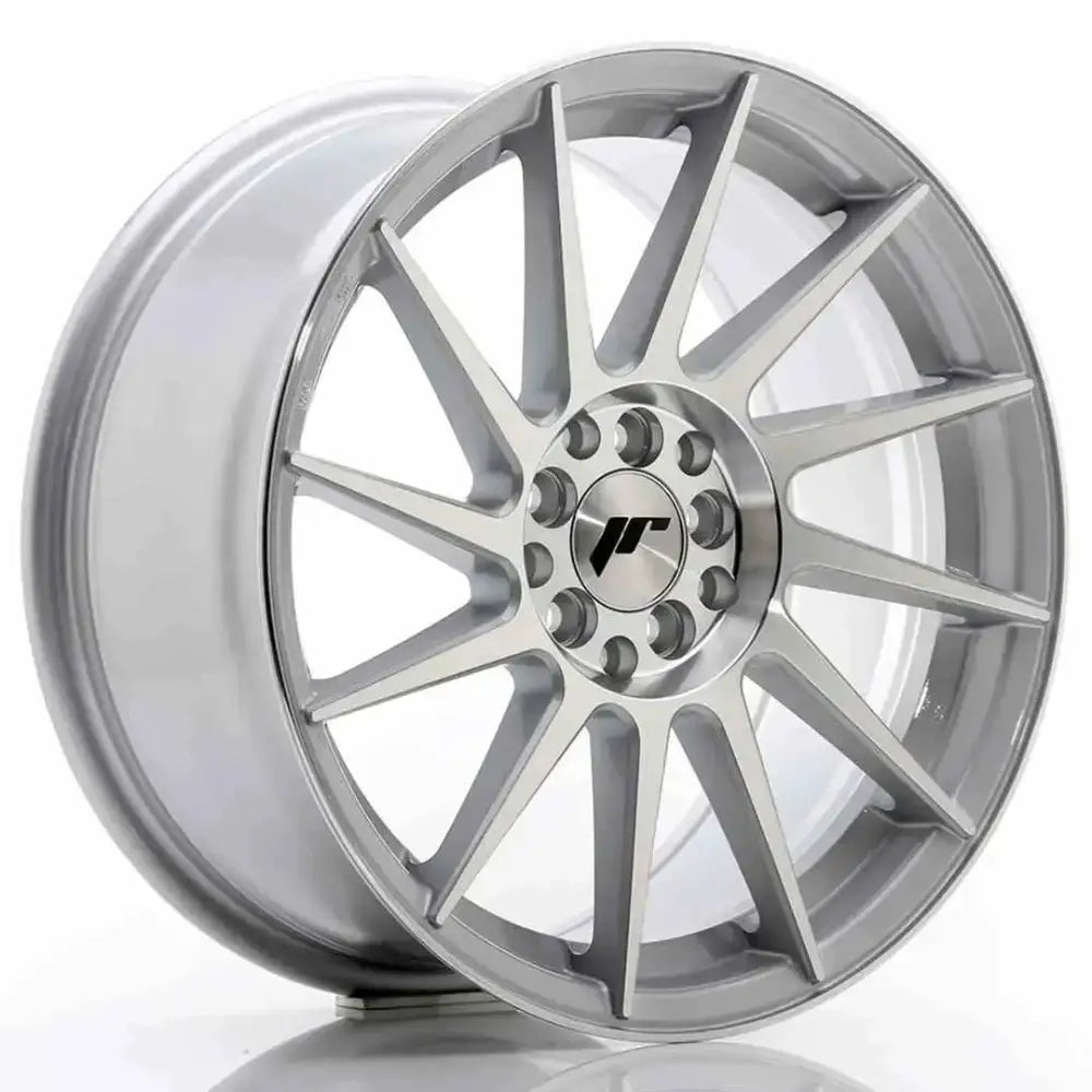 Felg Japan Racing Jr22 17x8 Et35 4x100/114 Sølv Mach